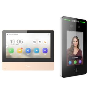 ?？等四樧R(shí)別考勤系統(tǒng)DS-K1T341M 別墅可視對(duì)講門禁